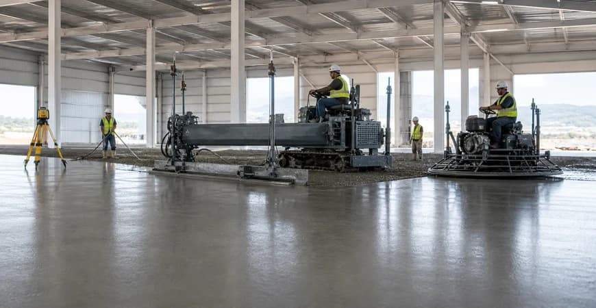 Lazer Screed Beton Serimi